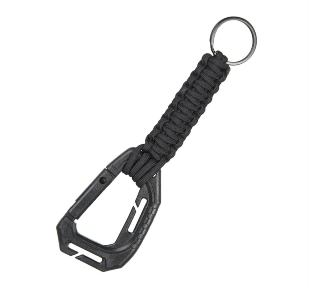 Breloczek Paracord W.Karabinek Molle Mil-Tec Czarny