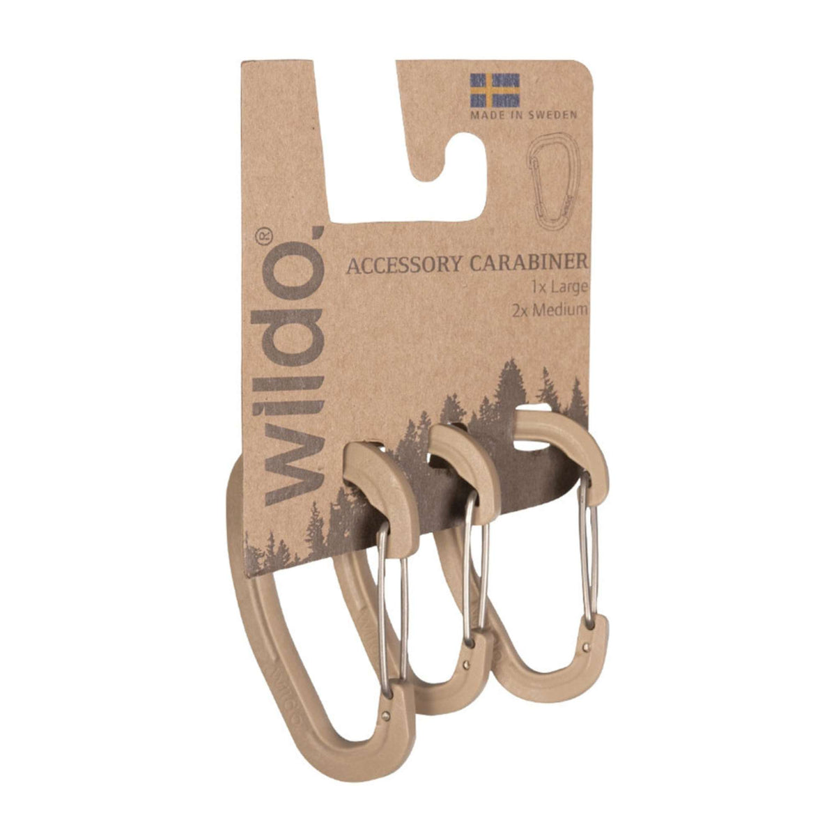 Accessory Carabiner Set Wildo® Mil-Tec Coyote