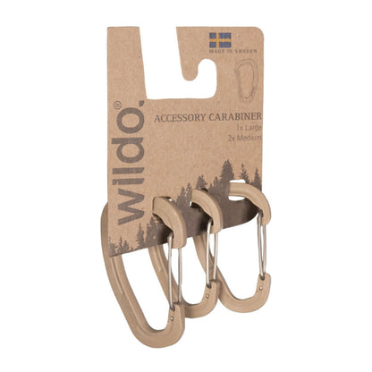 Accessory Carabiner Set Wildo® Mil-Tec Coyote