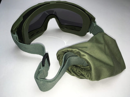 Okulary taktyczne typu maska Partizan Tactical TGM-2 Olive