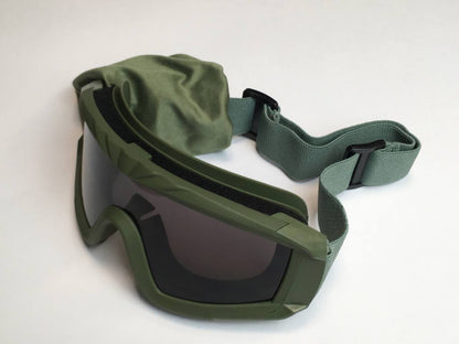 Okulary taktyczne typu maska Partizan Tactical TGM-2 Olive