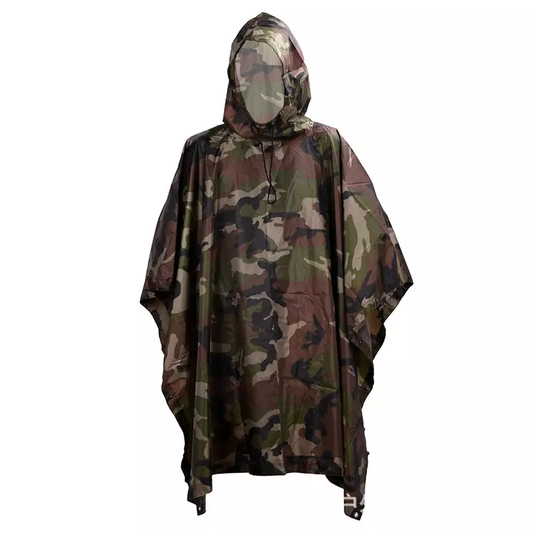 Poncho Raincoat Partizan Tactical Woodland