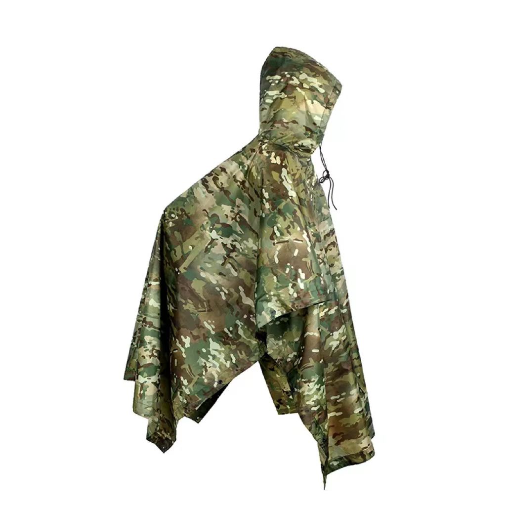 Płaszcz przeciwdeszczowy poncho Partizan Tactical Camo