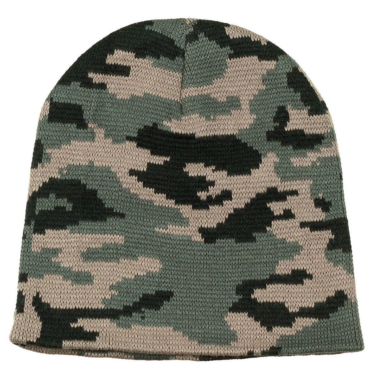 Czapka beanie z cienkiego dzianiny MFH Woodland