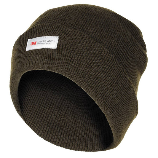 Watch Hat MFH 3M Thinsulate Insulation OD Green