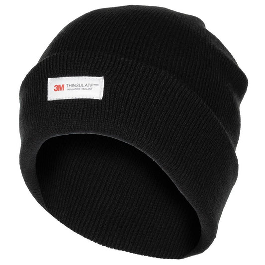 Watch Hat MFH 3M Thinsulate Insulation Black