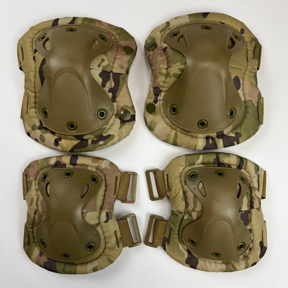Partizan Tactical set of anatomical knee + elbow pads Anatomic EKP Camo