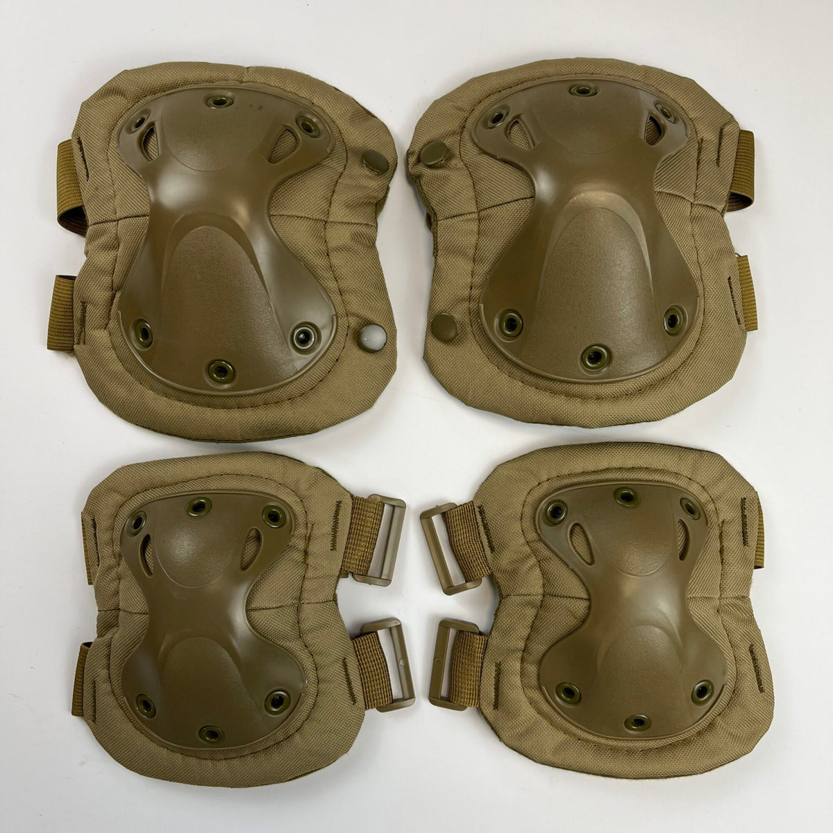 Partizan Tactical set of anatomical knee + elbow pads Anatomic EKP Coyote