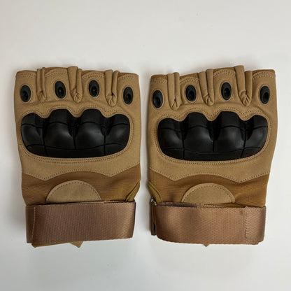 Fingerless tactical gloves Gloves HF 1 Coyote Size: M