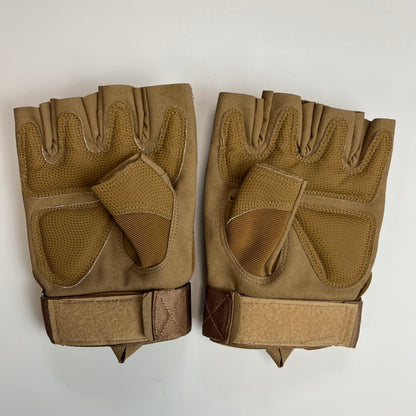 Fingerless tactical gloves Gloves HF 1 Coyote Size: M
