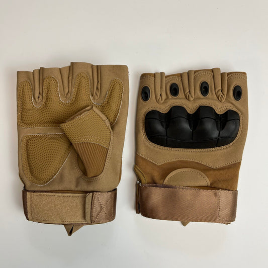 Fingerless tactical gloves Gloves HF 1 Coyote Size: M