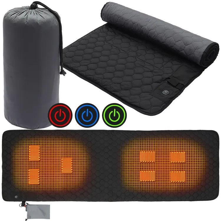 Heated Sleeping Pad SP 2  Black+Grey