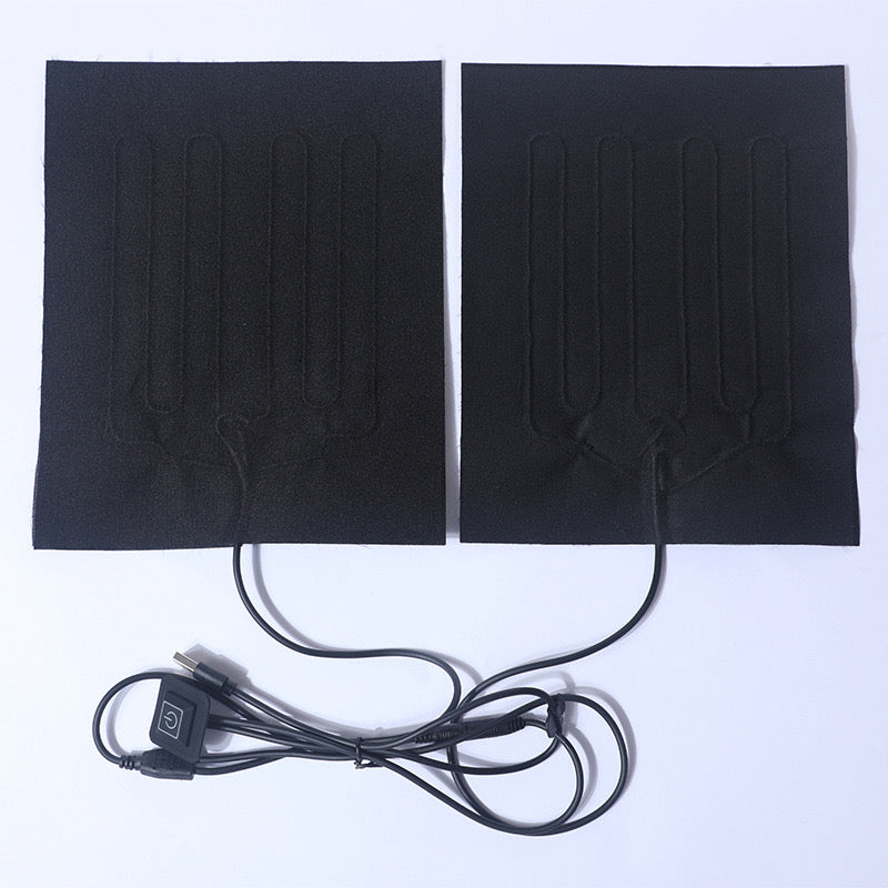 Heated wear pads