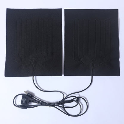 Heated wear pads