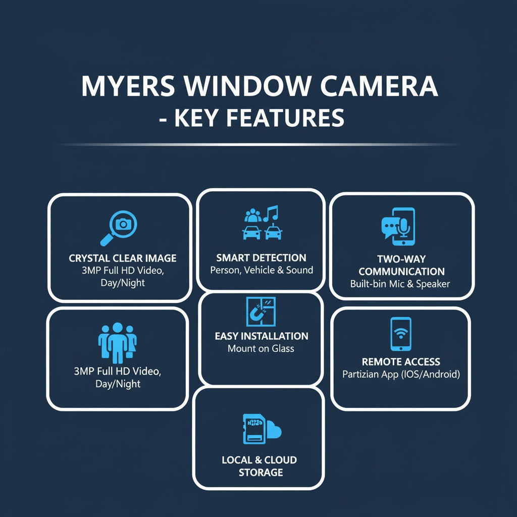 Camera IP Myers Window Camera